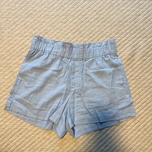 A New Day Women's Sky Blue High Waist Shorts